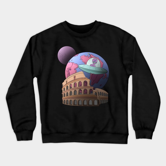 Space Coliseum Crewneck Sweatshirt by Coliseum Space